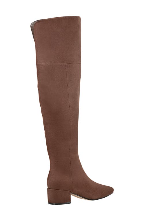 Shop Marc Fisher Ltd Lottie Over The Knee Boot In Dark Brown