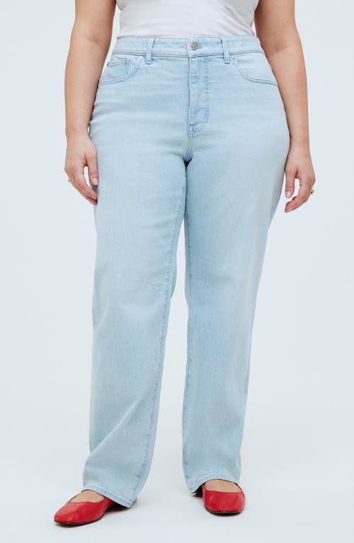 Madewell '90s Straight Leg Jeans Ward Wash at Nordstrom,