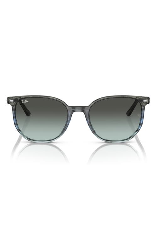 Ray-Ban Elliot 54mm Gradient Square Sunglasses in Blue at Nordstrom