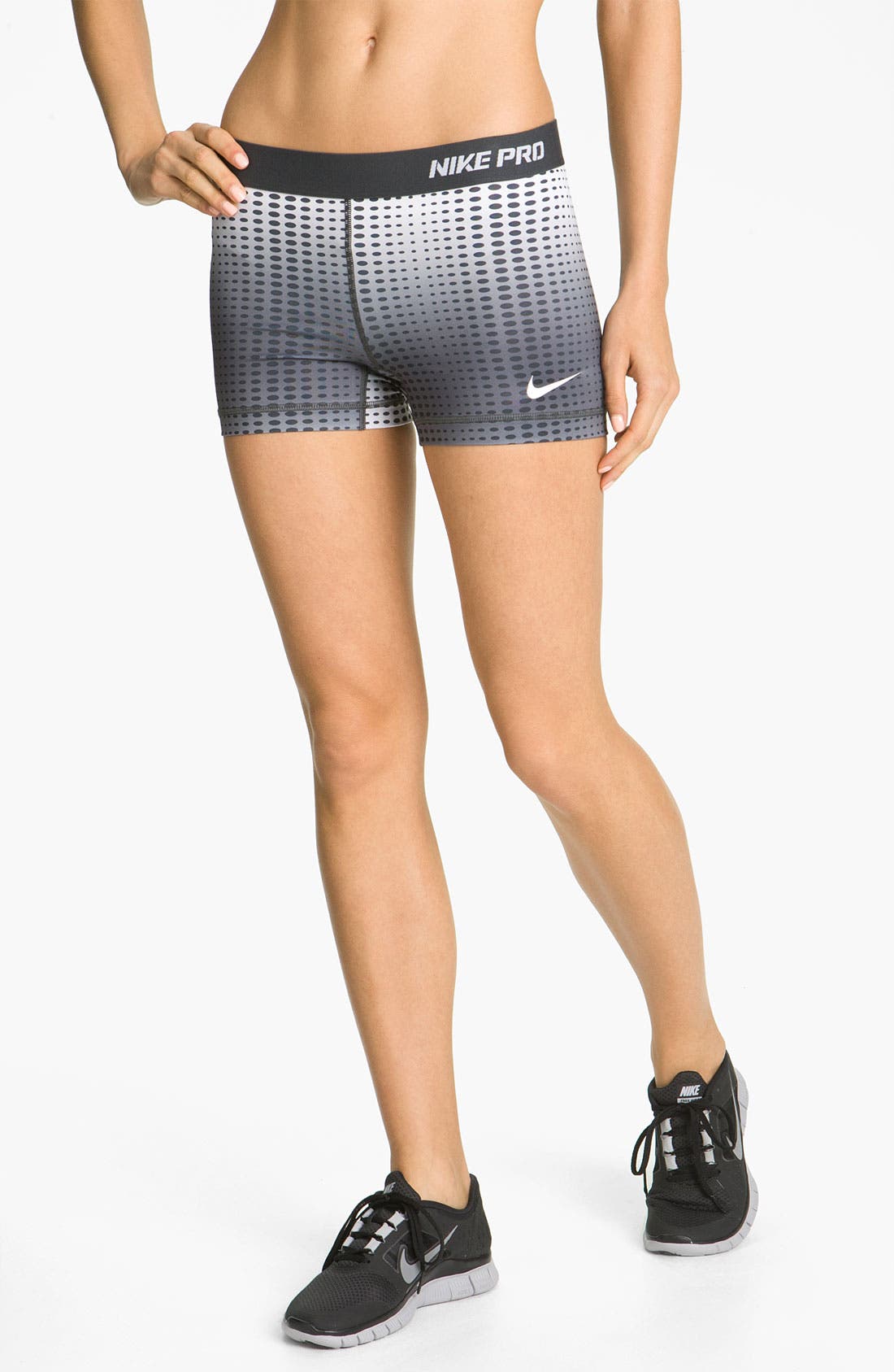 printed nike pro shorts