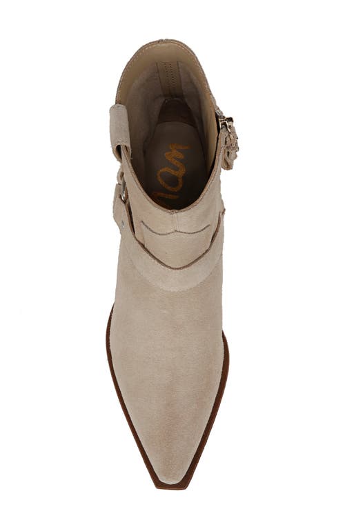 Shop Sam Edelman Winston Pointed Toe Bootie In Amarillo Sand