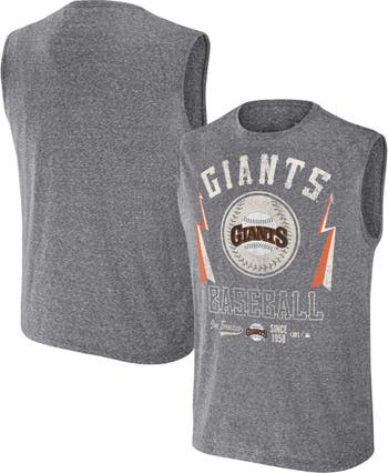 Men's San Francisco Giants Mitchell & Ness Charcoal/Black Home