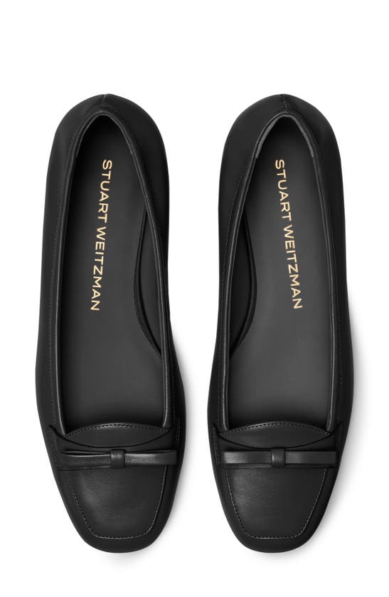 Shop Stuart Weitzman Tully Loafer In Black