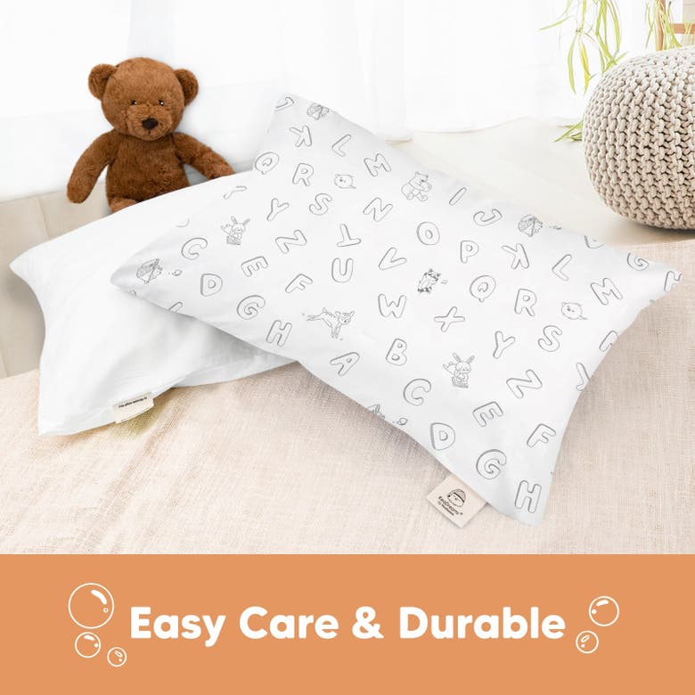 Keababies Printed Toddler Pillowcase 13x18" In Abc Land