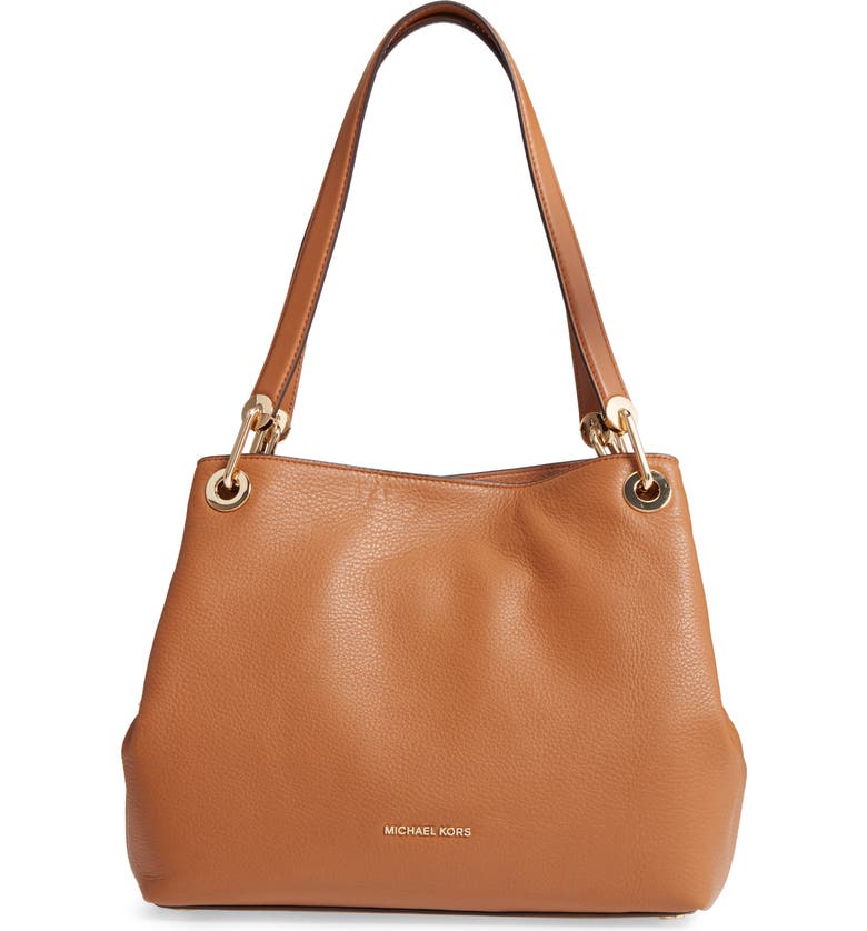 Large Raven Leather Tote