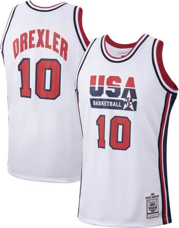 Big & Tall Men's Clyde Drexler Houston Rockets Mitchell and Ness