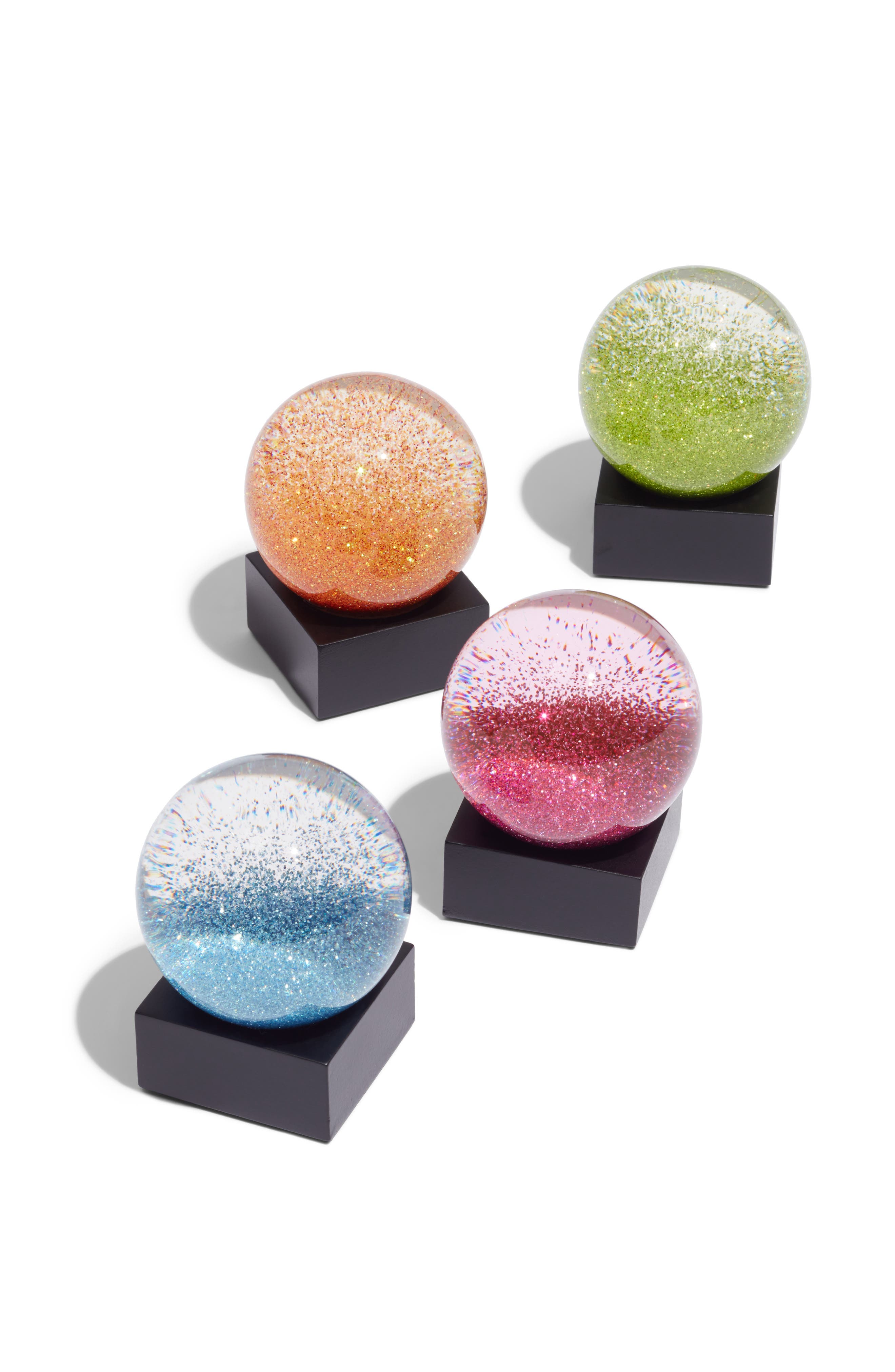CoolSnowGlobes Mini Jewels Set of 4 Snow Globes Nordstrom