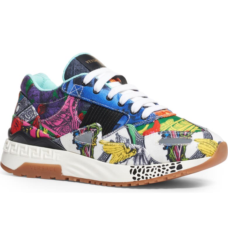 Versace First Line Multi Print Sneaker (Women) | Nordstrom