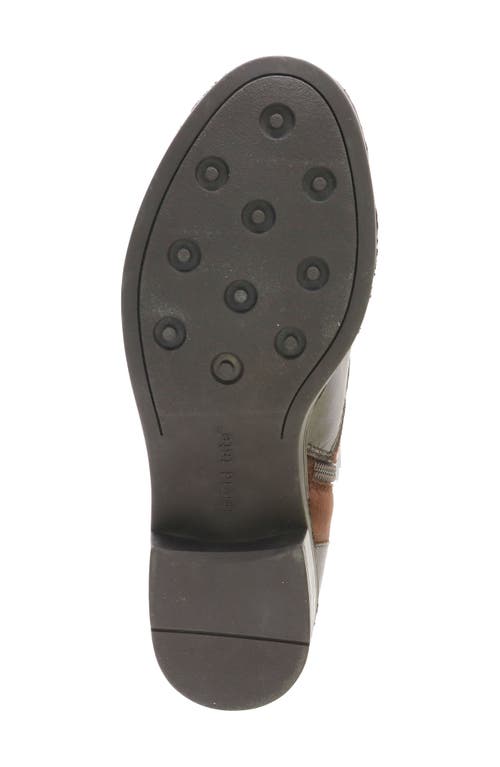 David Tate Club Water Resistant Bootie In Brown/brown Combo