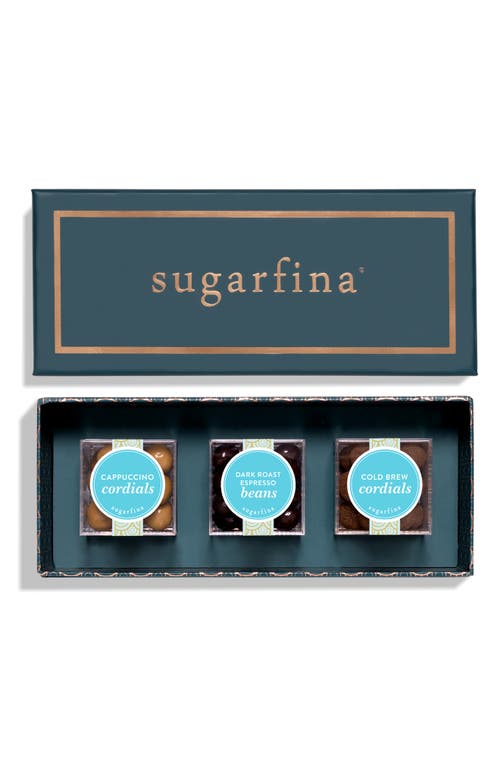 sugarfina Coffee Run 3-Piece Bento Box in Blue