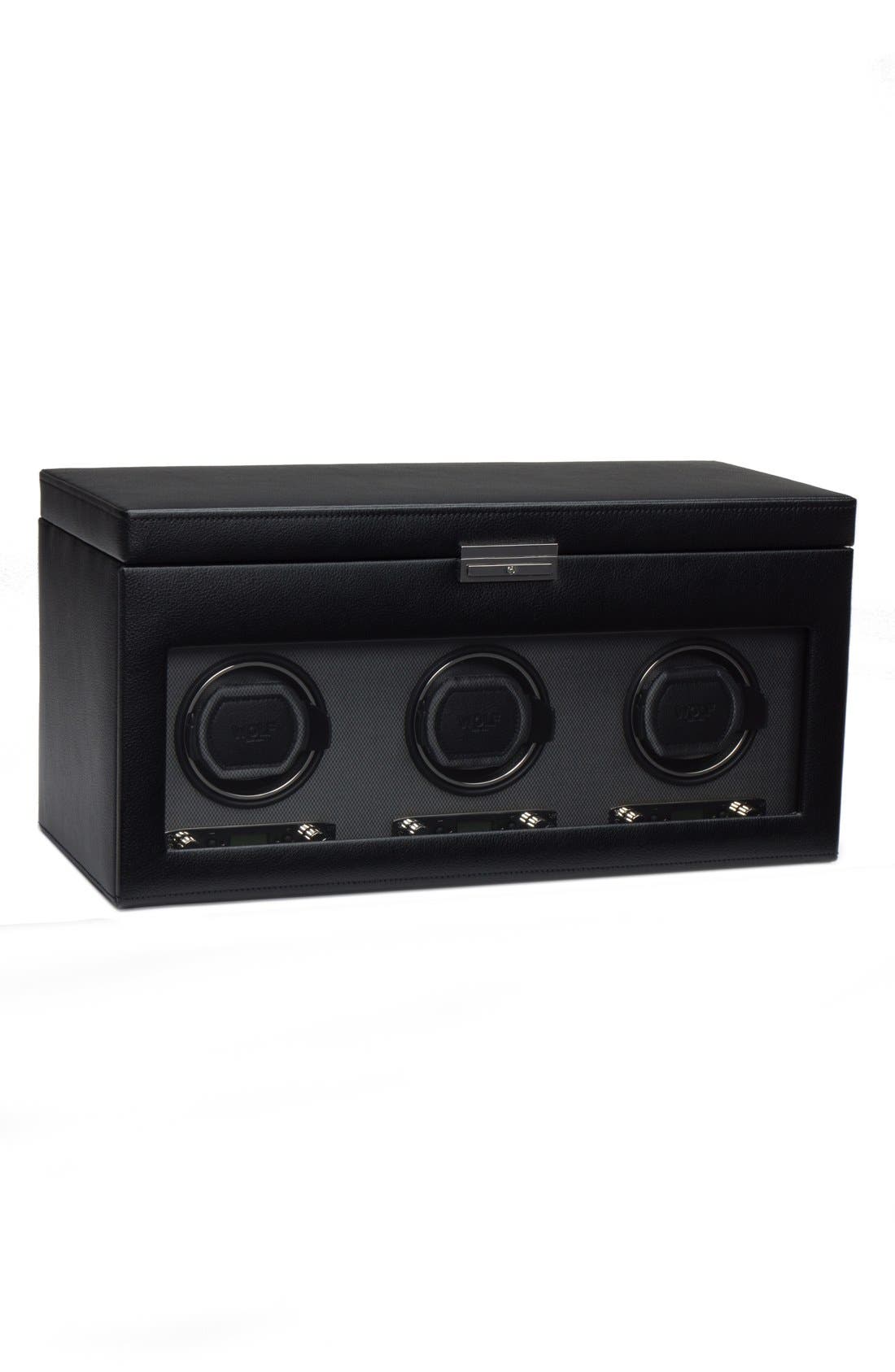 WOLF Viceroy Triple Watch Winder & Case Nordstrom