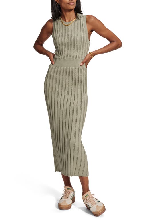 Varley Florian Sleeveless Sweater Dress Seagrass at Nordstrom,