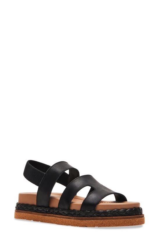 Shop Blondo Fernanda Slingback Platform Sandal In Black