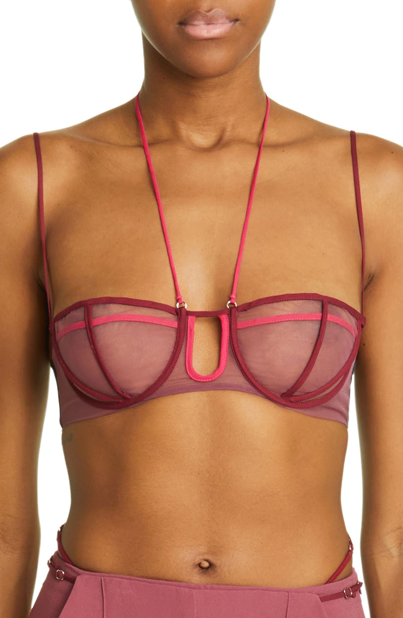 buy transparent strap bra