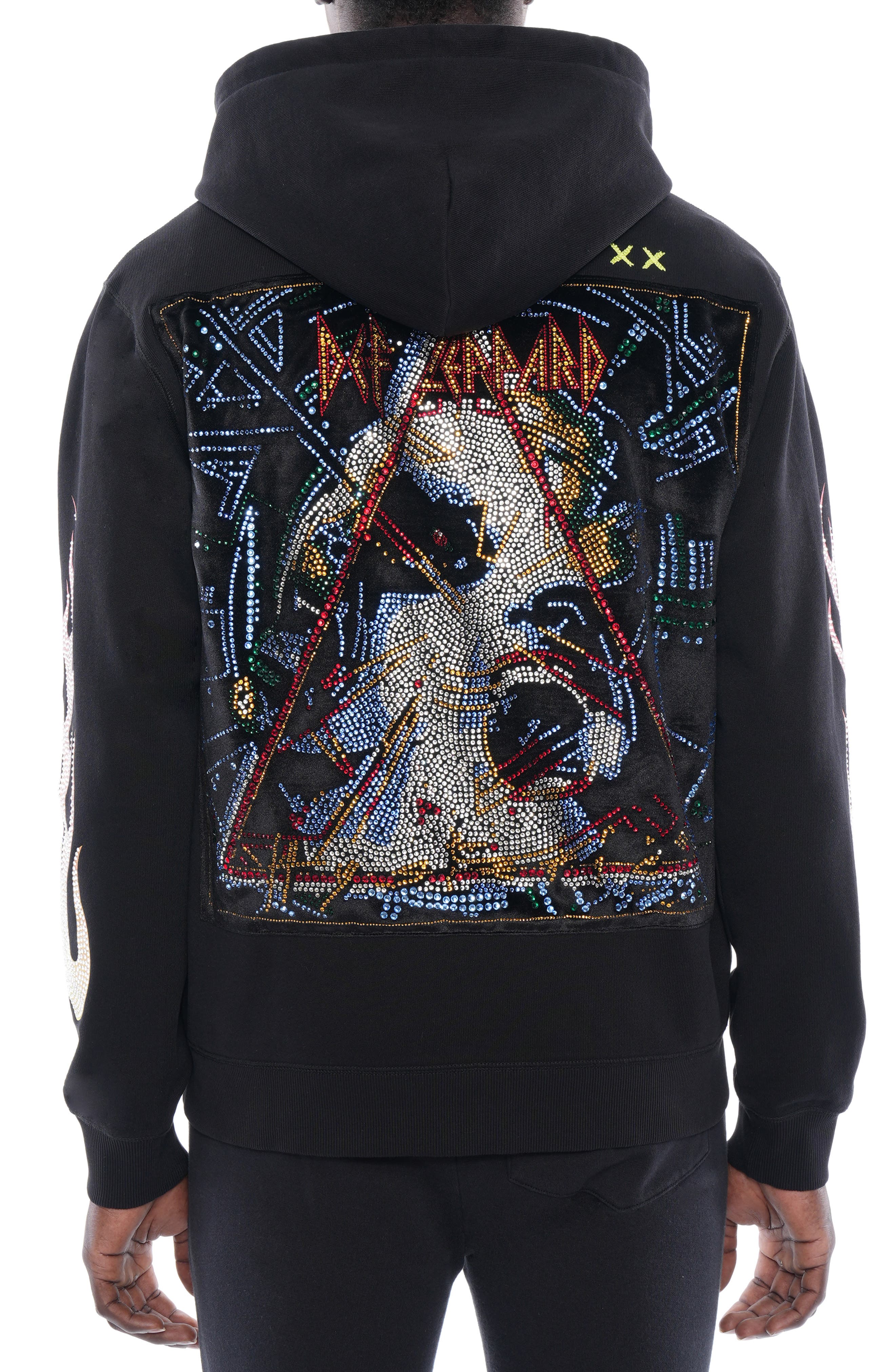 Cult of Individuality Black Zipper Pull Over sold Hoodie