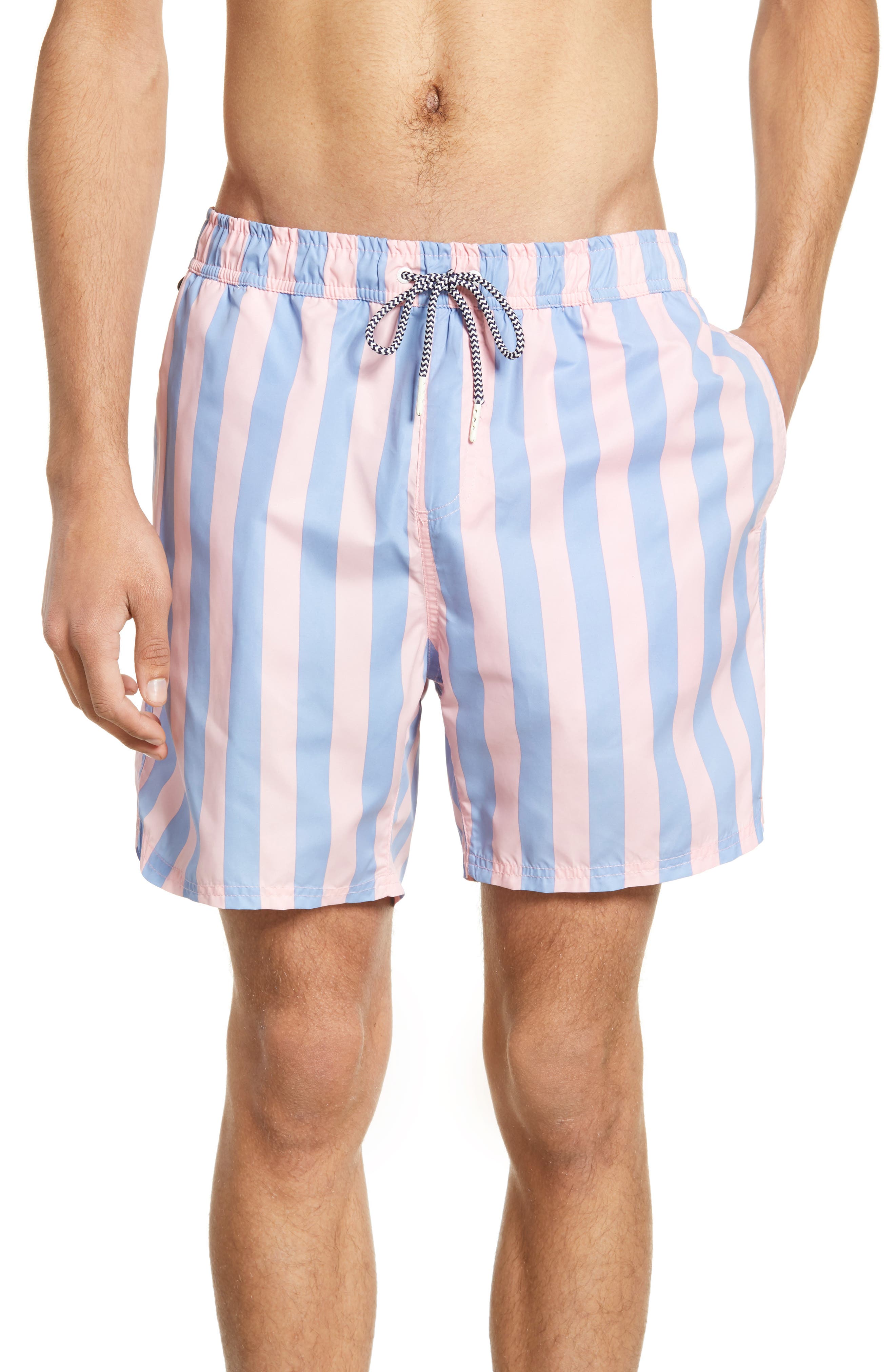 mens preppy swim trunks