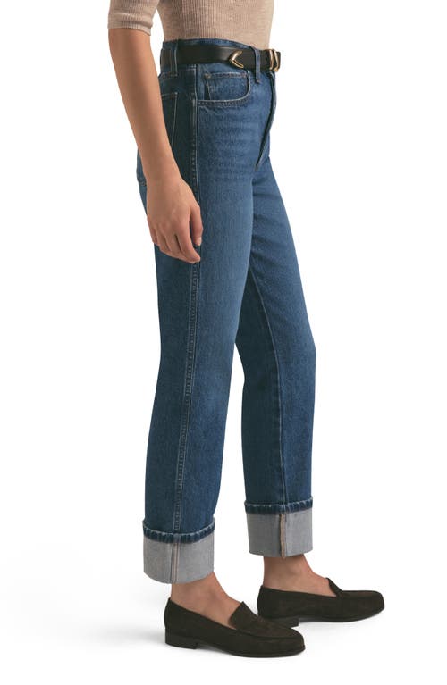 Shop Favorite Daughter The Valentina High Waist Straight Leg Jeans In Essex