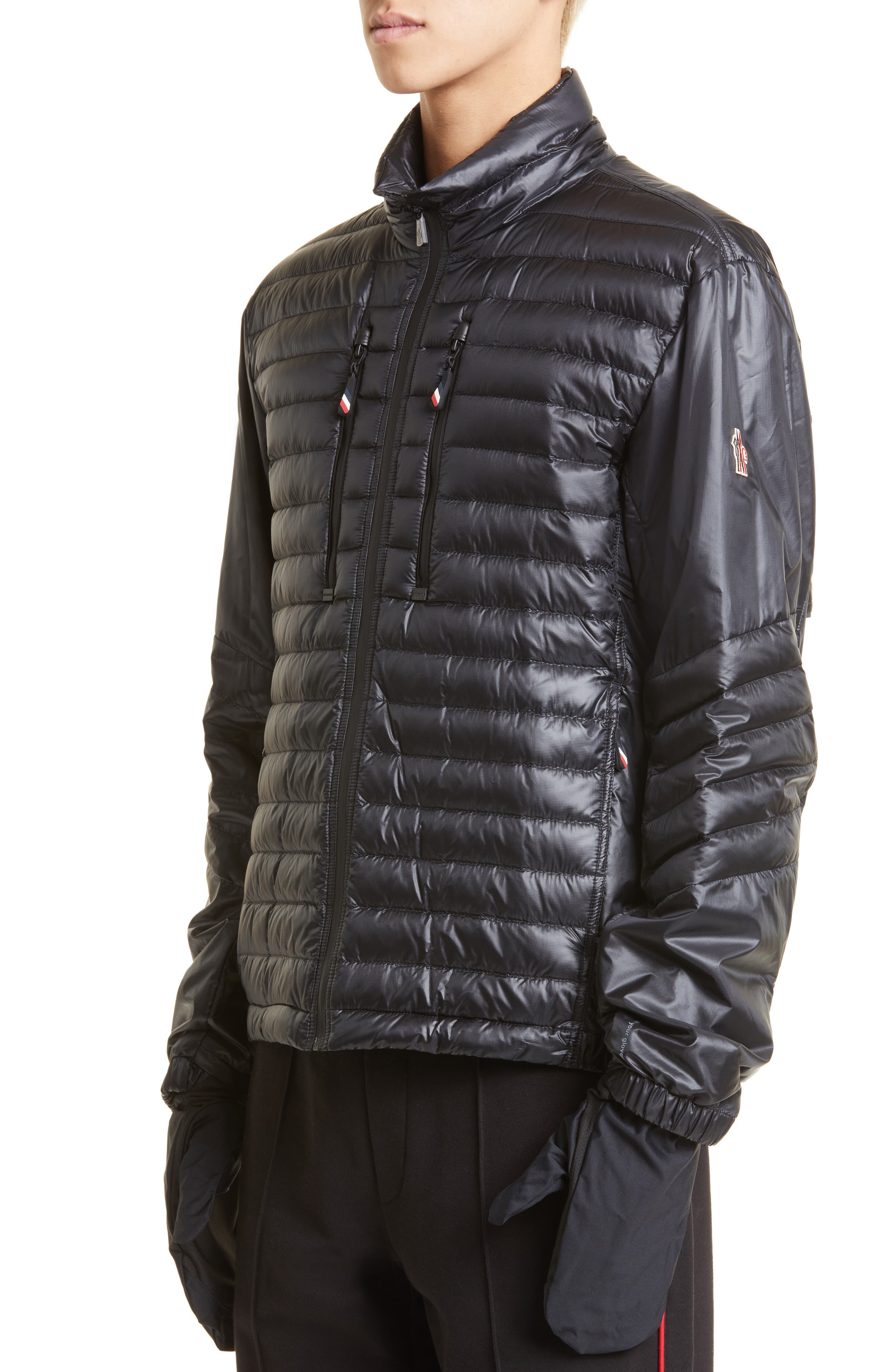 Moncler Grenoble Althaus Mixed Quilting Down Jacket Nordstrom