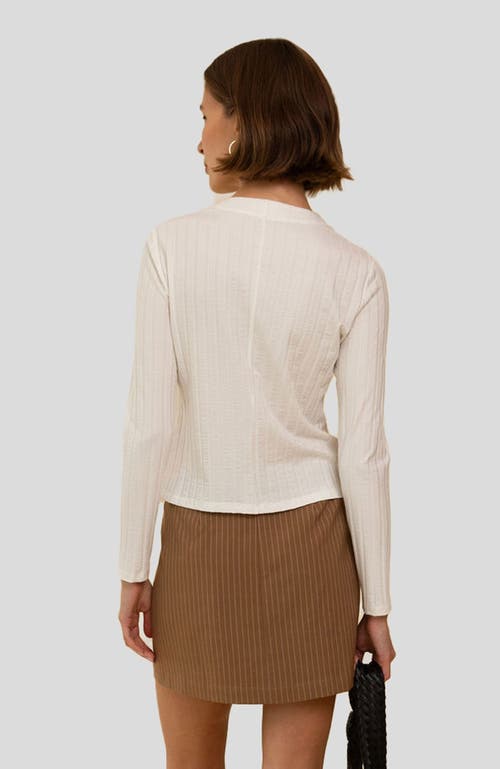 Shop Whimsy + Row Coco Cardigan In Cream