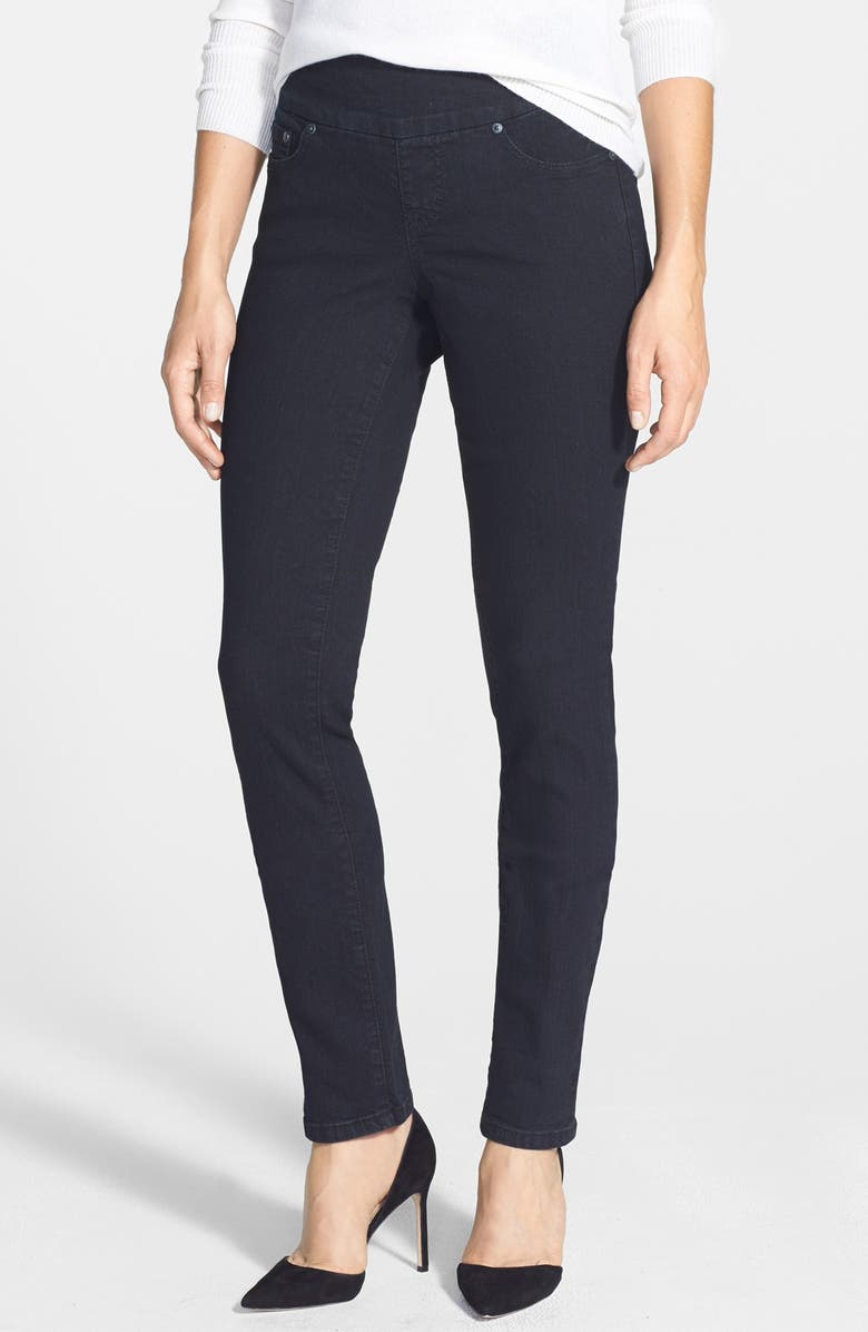 Jag Jeans 'Malia' Pull-On Stretch Slim Jeans (Black Void) (Regular ...
