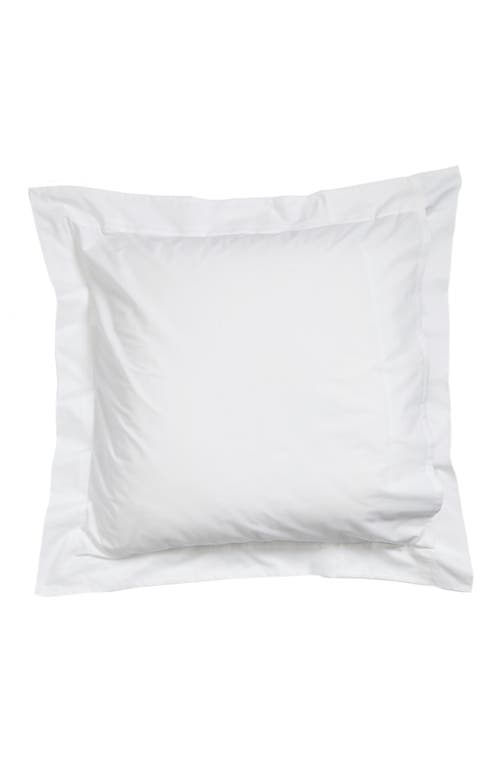 Shop Sferra Grande Hotel Euro Sham In White/white