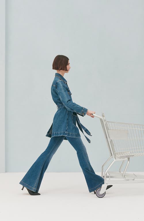 Frame Le Super Flare High Waist Jeans In Donna