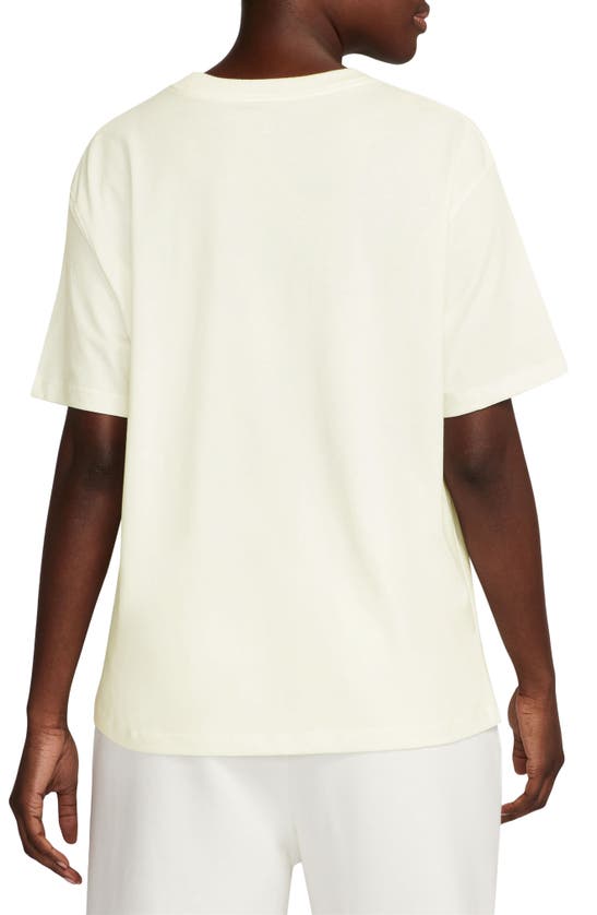 Shop Jordan Quality Classics Graphic T-shirt In Sail/ Black