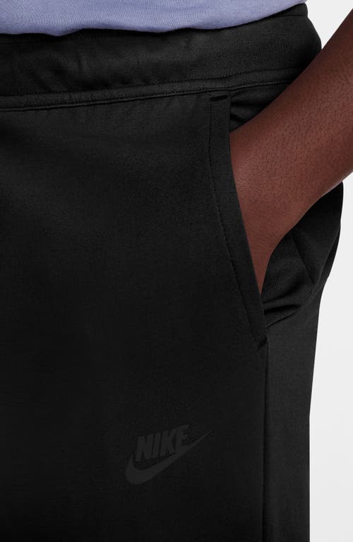 Shop Nike Lightweight Tech Knit Joggers In Black/black