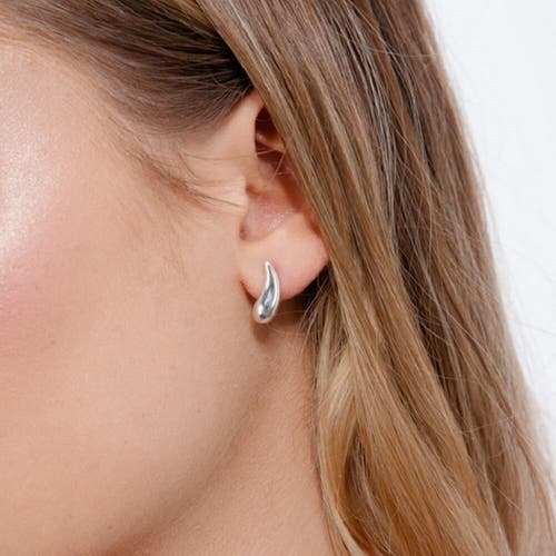 Lucy Quartermaine Droplet Studs In Sterling Silver