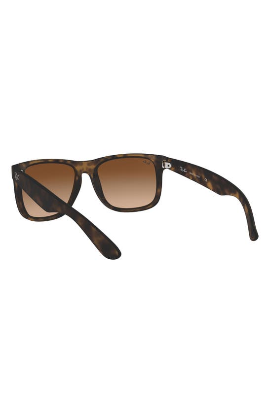 Ray Ban Justin 54mm Polarized Sunglasses In Matte Havana