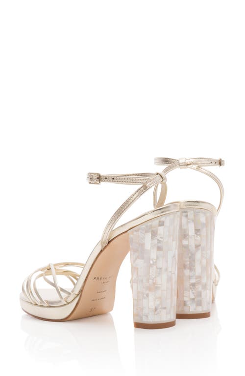 Freya Rose Women's Neutrals / Gold Bianca In Champagne