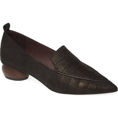 Jeffrey Campbell Viona Loafer- Black