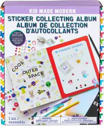 Kid Made Modern Creative Set - Sticker Collecting Album