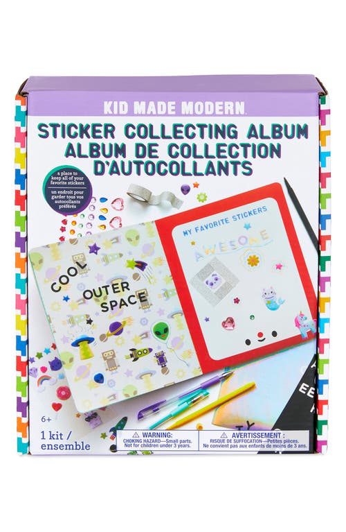 Kid Made Modern Sticker Collecting Album in Multi at Nordstrom