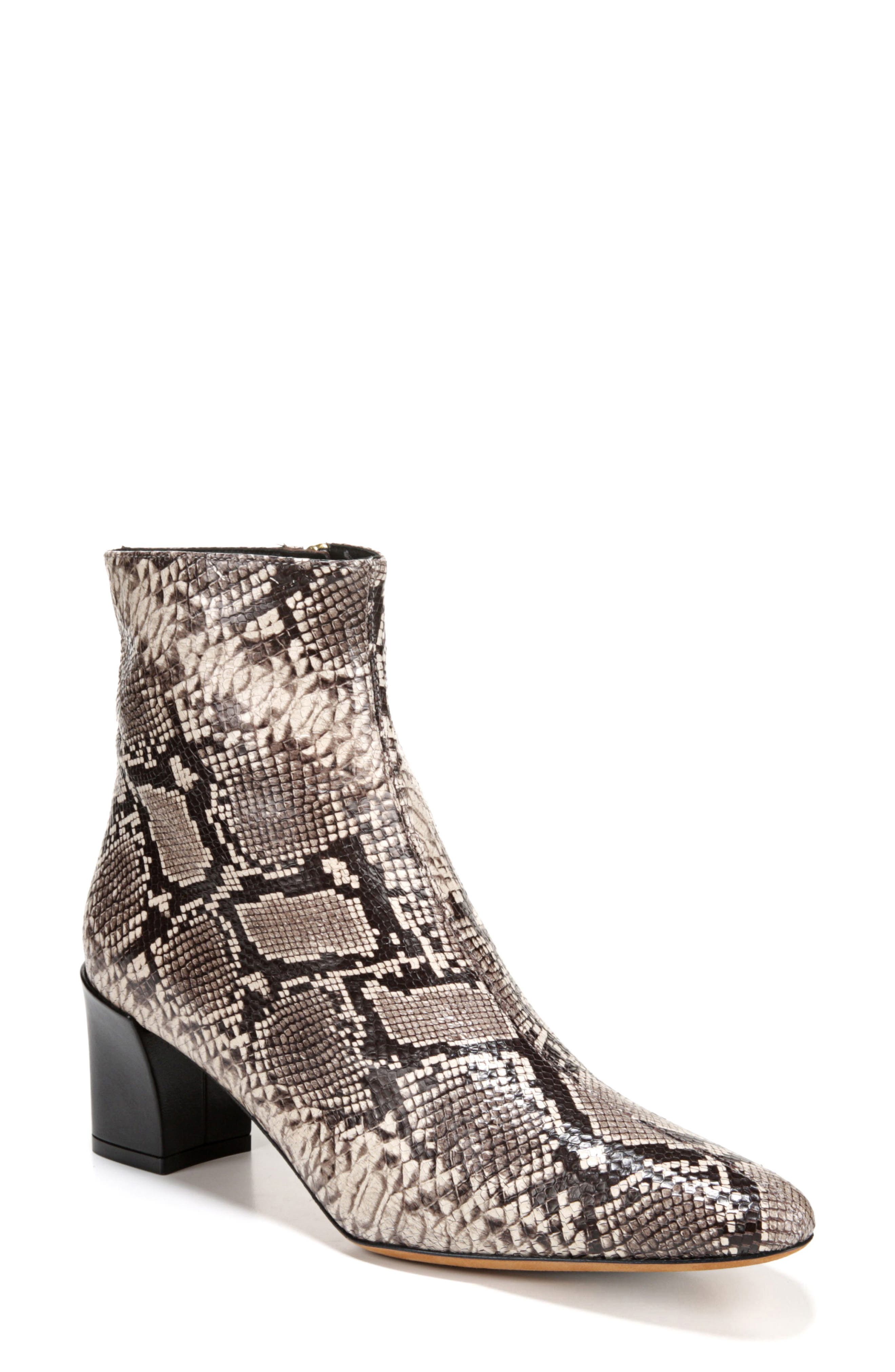Vince | Lanica Snake Embossed Leather 