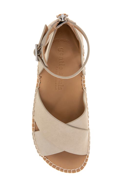 GENTLE SOULS BY KENNETH COLE GENTLE SOULS LEON ANKLE STRAP WEDGE SANDAL