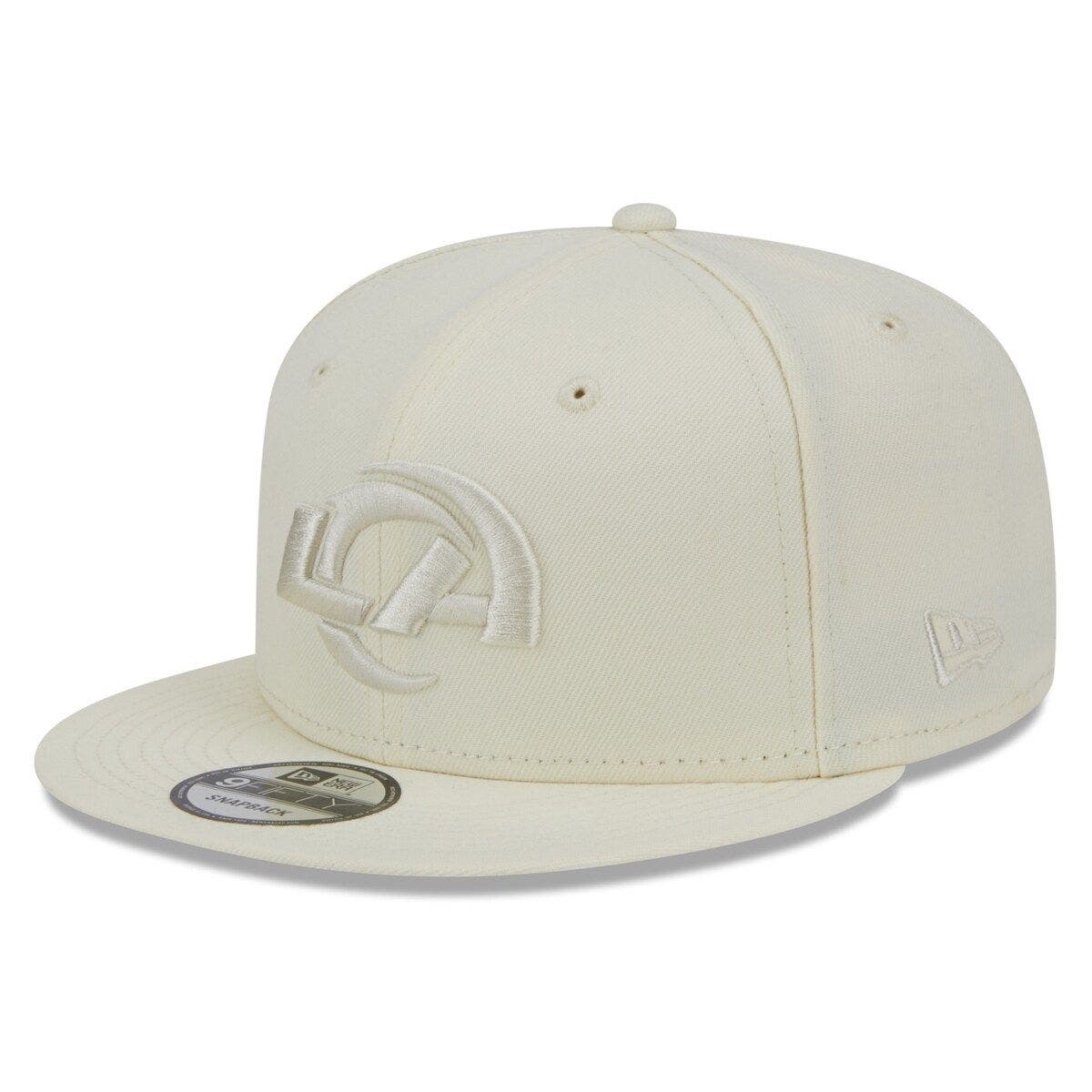 New Era Men's New Era Cream Los Angeles Rams Color Pack 9FIFTY Snapback ...