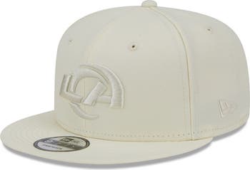New Era Men's New Era Cream Los Angeles Rams Color Pack 9FIFTY Snapback ...