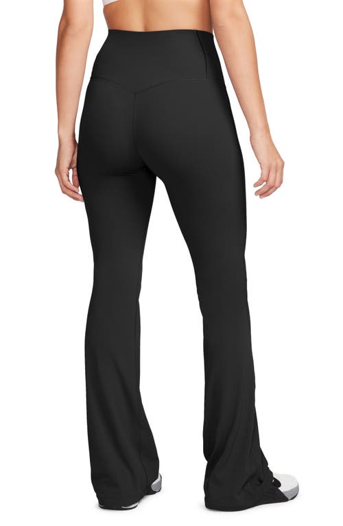 Nike Dri-fit Flare Leggings In Black/black