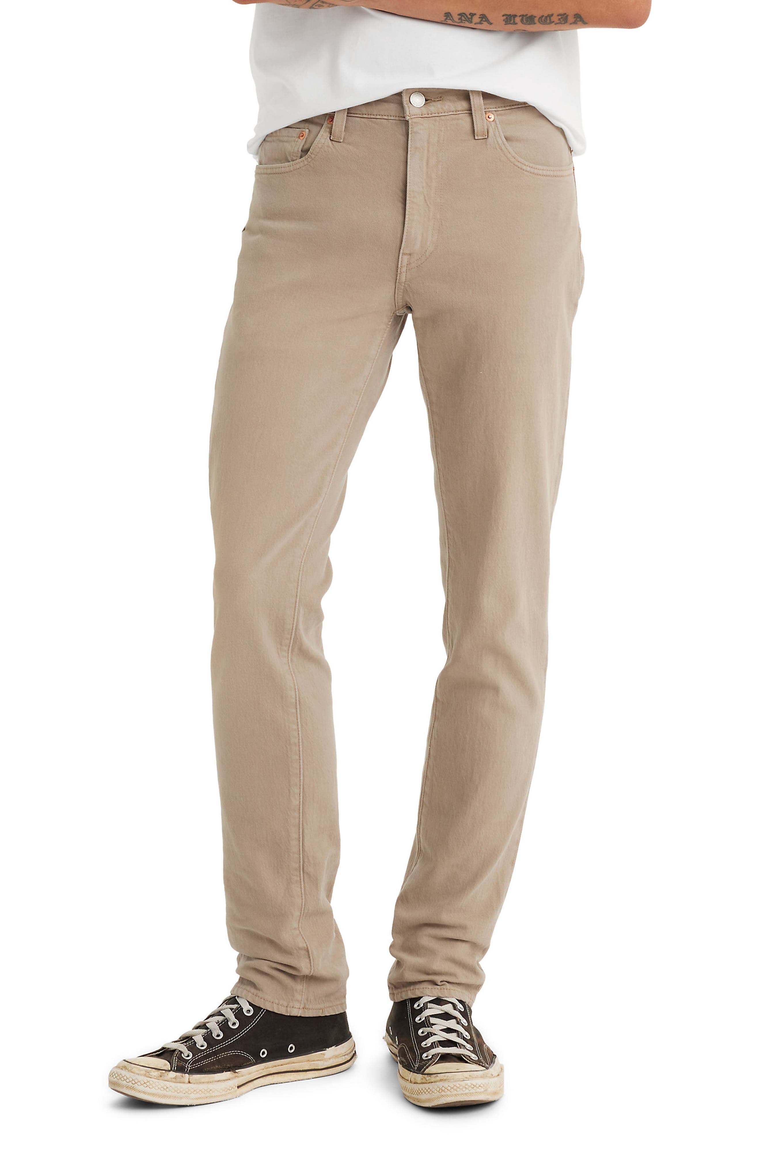 Nordstrom Levi's 511 Garment Dyed Slim Fit Jeans Craft Paper Gd at Nordstrom,  X 32 | Mall of America®