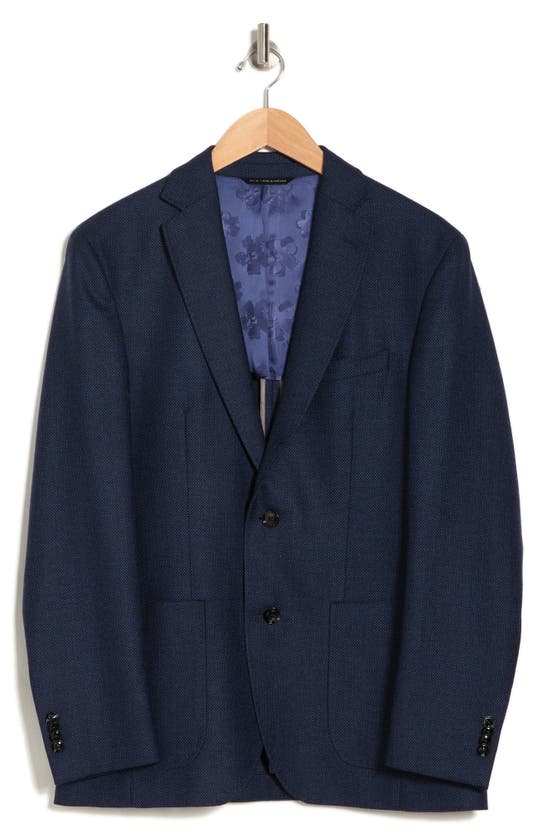 Shop Ted Baker Keith Wool Sport Coat<br /> In Blue