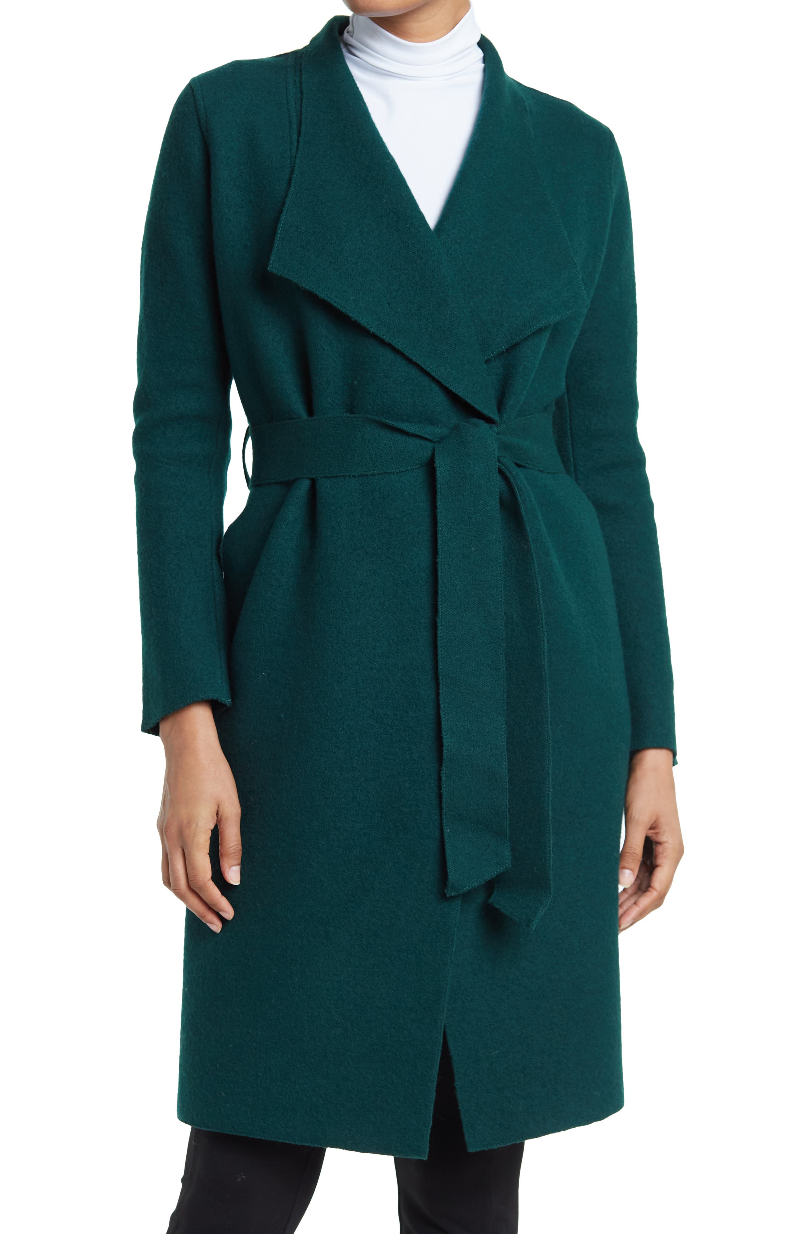 line sven wrap coat