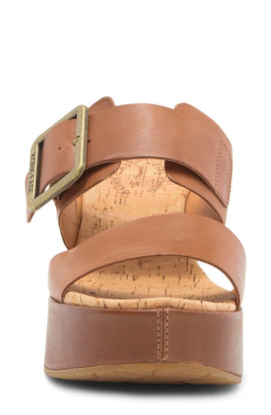 Shop Kork-ease ® Taige Platform Sandal In Brown Wrap