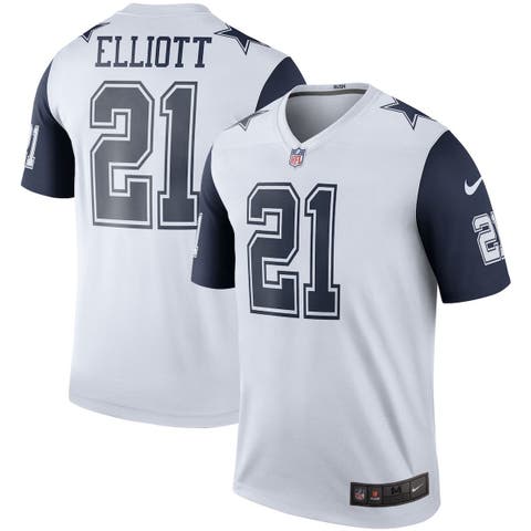 Women's Nike Ezekiel Elliott Olive Dallas Cowboys 2021 Salute to Service Limited Player Jersey Size: Extra Large