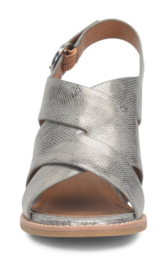 Eurosoft Terrie Block Heel Sandal In Pewter