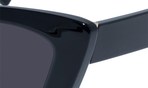 Shop Le Specs Tranquil Turmoil 54mm Cat Eye Sunglasses In Black