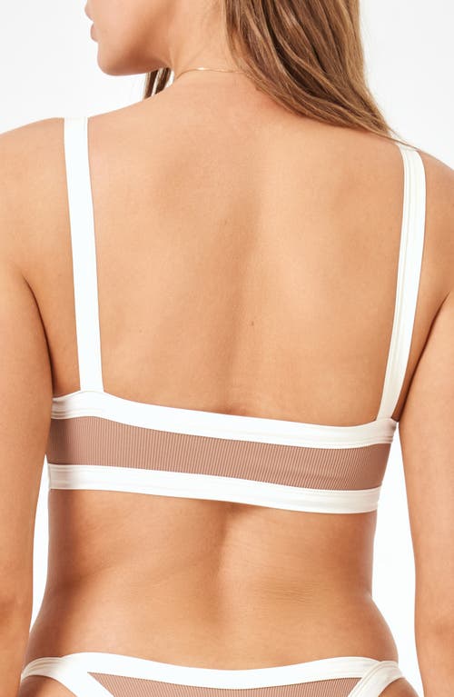 L*SPACE LSPACE TAYLOR RIB BIKINI TOP