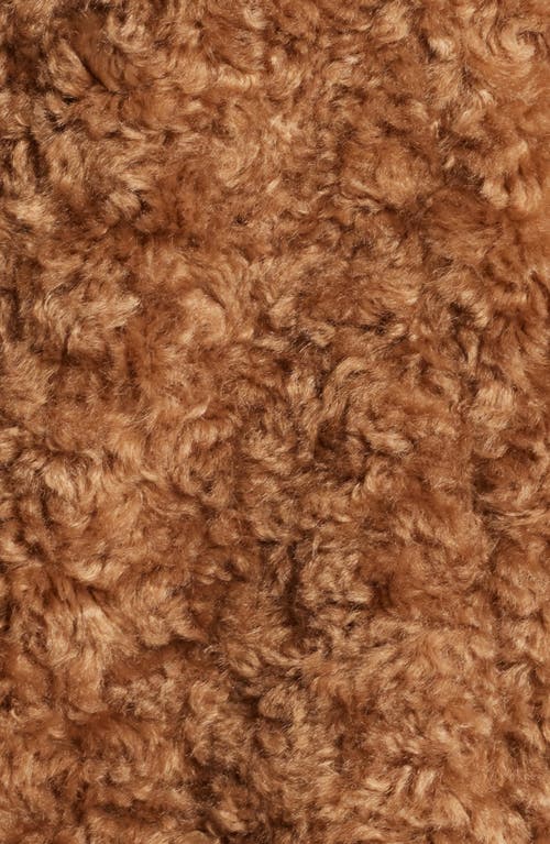 Shop Treasure & Bond Faux Fur Jacket In Brown Bear