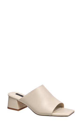 FRENCH CONNECTION FRENCH CONNECTION DINNER BLOCK HEEL SLIDE SANDAL 
