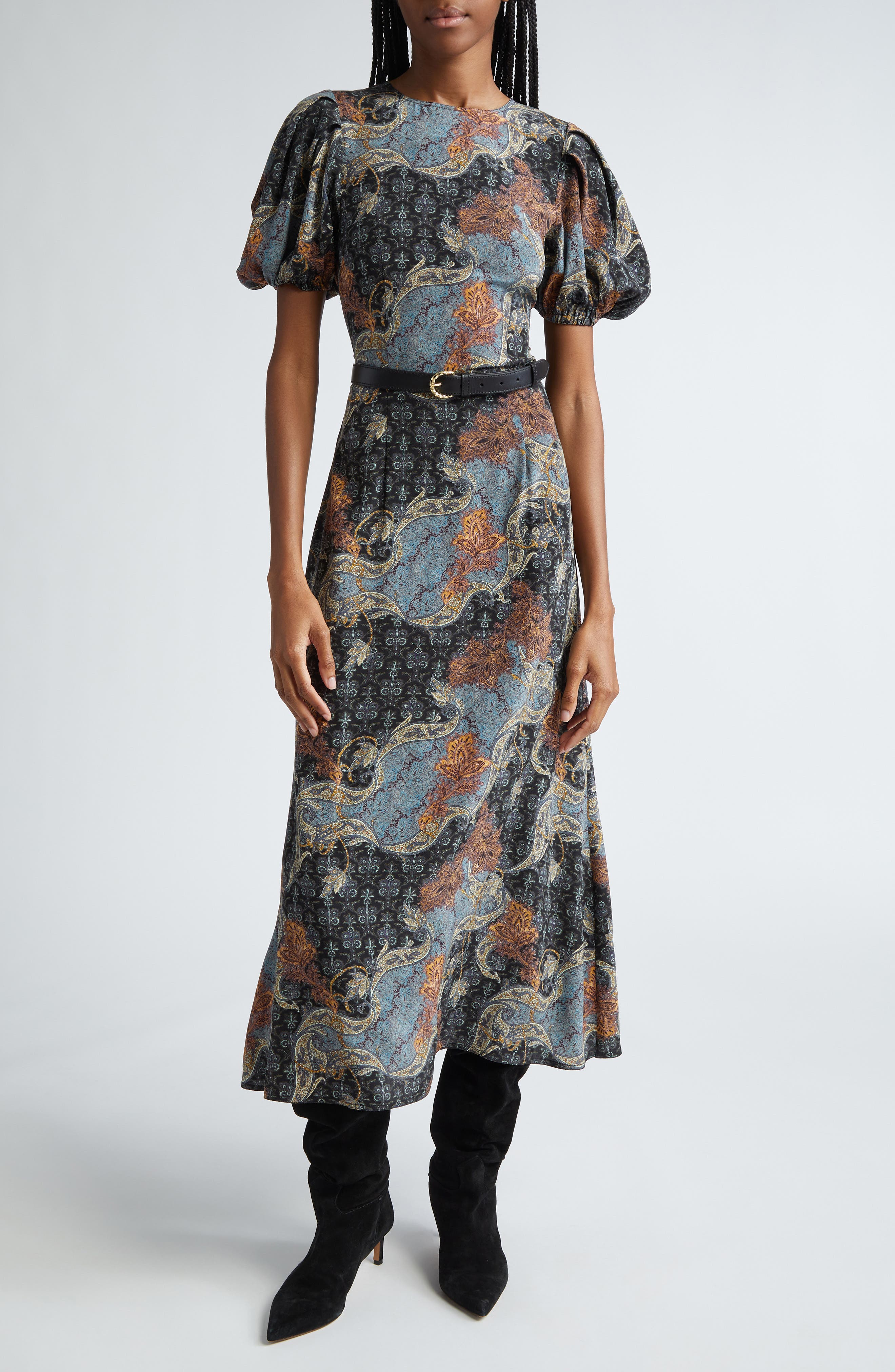 Ulla Johnson Calais Silk Maxi Dress | Nordstrom